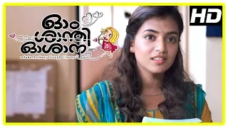 Ohm Shanthi Oshaana Movie Scenes | Vineeth encourages Nazriya to propose Nivin again | Lal Jose