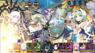 GrandChase PvP Myst+Europa+Nelia+Cindy vs Myst def