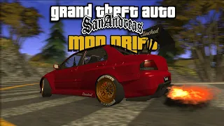 EL MOD DEFINITIVO PARA HACER DRIFT EN GTA SAN ANDREAS 2023 +3 MAPAS y 4 VEHICULOS sin lag!