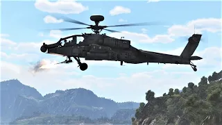 Trying 30MM Chain Gun Only | AH-64D Apache (War Thunder)