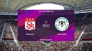 PES 2020 | Sivasspor vs Konyaspor - Turkey Super Lig | 09 November 2019 | Full Gameplay HD