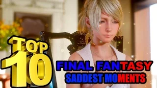 Top 10 Final Fantasy Saddest And Emotional Moments - TOP 10 SHOW - Heartbreaking Scenes