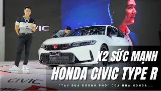 [VMS2022] Đây là Honda Civic Type R 2023: Mạnh gấp đôi Civic thường và hàng loạt thứ cực xịn...