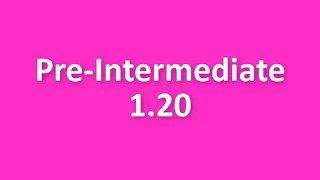 New English File Pre-Intermediate listening 1.20