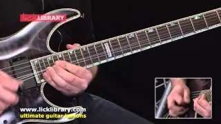 Kerry King Style Licks - Guitar Lesson DVD With Andy James Licklibrary