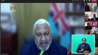 Fijian Prime Minister response to the 2021-2022 National Budget