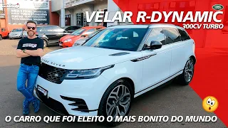 Range Rover Velar - Um SUV Incrível Eleito o Carro Mais Bonito do Mundo!