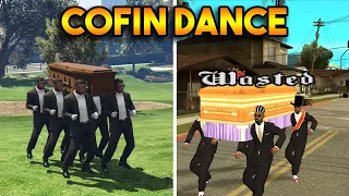 GTA 5 COFFIN DANCE VS GTA SAN ANDREAS COFFIN DANCE : WHICH IS BEST?