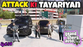 Attack Ki Tayariyan 🔥 | Jimmy & Hassan Full Ganster Mod | Gta 5 | Real Life Mods | Ep#34