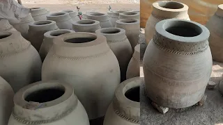 How to make portable mud oven.(Tandoor) amazing process.