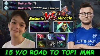 Satanic vs Miracle : 15 Y/O Prodigy ROAD TO TOP1 MMR