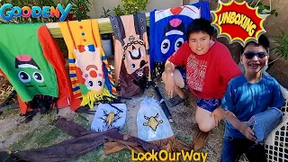 Unboxing + Comparing Eagle Inflatable Tube Man Of Goodeny & Look Our Way = Eagle Family Air Dancer!