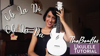 OB-LA-DI OB-LA-DA The Beatles - EASY UKULELE TUTORIAL [Eng CC]