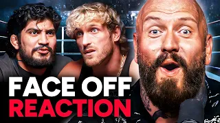 LOGAN PAUL vs DILLON DANIS: Face Off Reaction!