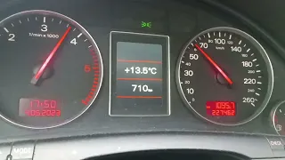 Audi A4 B6 1.9 tdi 131 HP acceleration