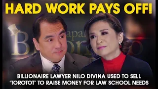 Hard work pays off! Billionaire lawyer Nilo Divina used to sell ‘torotot’ to raise money school