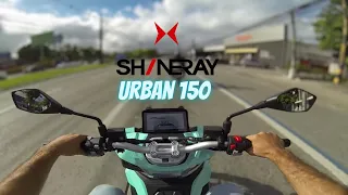 PRIMEIRAS IMPRESSÕES e TEST-DRIVE da SHINERAY URBAN 150cc
