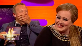 Adele Called Jennifer Aniston 'Rachel' While She Was Using A Cubicle | The Graham Norton Show