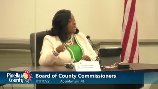 Board of County Commissioners Regular Meeting & Public Hearing 1-11-22