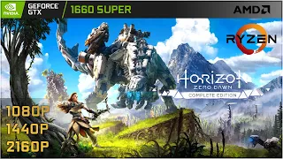 HORIZON ZERO DAWN ― GTX 1660 SUPER + Ryzen 5 3600 | Performance Benchmark: PS4 Exclusive on PC