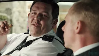 Этот коп не знает слова СТОП.Типа крутые легавые  Hot Fuzz (2007) Фрагмент ENG.SUB