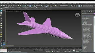 simple plane modeling in 3ds max for beginners