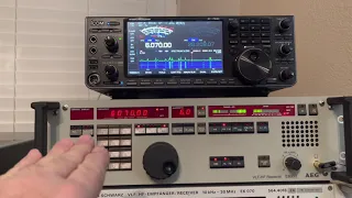 AEG E800/2 vs Icom 7610