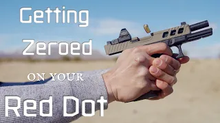 How to Zero Your Pistol Red Dot - The Easy Way