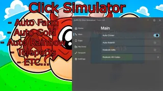 [Update 3] Click Simulator Script - (Auto Farm, Auto Gold, Auto Rainbow, ETC...)