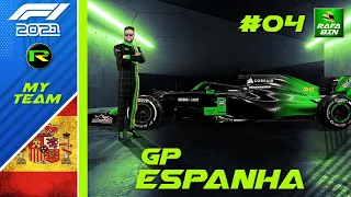 F1 2021 MY TEAM - GERENCIANDO A EQUIPE - GP DA ESPANHA CARREIRA #4