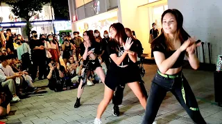 BLACK MIST. DYNAMIC SUPERB HONGDAE BUSKING.