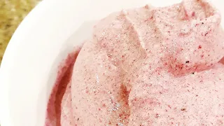 Easy Blueberry Ice Cream