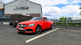 Mercedes AMG C63 S 2017 - Euro Truck Simulator 2 [v1.46]