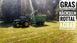 Gras häckseln | Deutz-Fahr, John Deere, Claas Jaguar