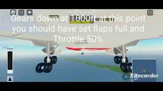 How to butter landings in ptfs (Pilot training flight simulator)