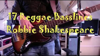 17 Reggae Bass lines: Robbie Shakespeare