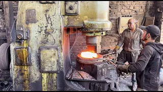 The Interesting Heavy Duty Train Wheel Production Process | Amazing Forging Process of Railway Wheel