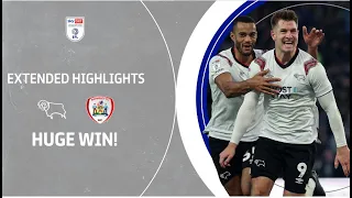 HUGE WIN! | Derby County v Barnsley extended highlights