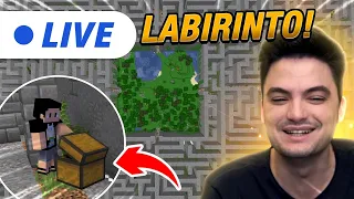 MINECRAFT LABIRINTO! VAMOS SAIR DAQUI! #5 [+10]