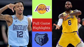 Lakers vs Grizzlies FULL Game Highlights 1st | 2023 Playoffs: West 1st Round - Game 3