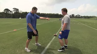 Pass Blocking Sets - Offensive Line Series by IMG Academy Football (6 of 8)