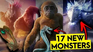 GAZAB! All New 17 Monsters Titans Kaijus Godzilla X Kong The New Empire Explained