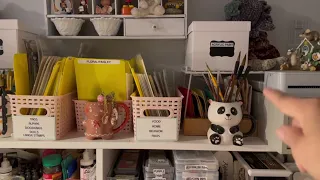 Tiny Craft Room Tour 2024