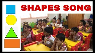 song for shapes| shapes song| nursery rhymes| song on square circle triangle and rectangle