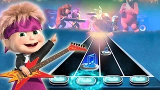 Masha and the Bear: Hit Season (Rock Clip) - children games 2016