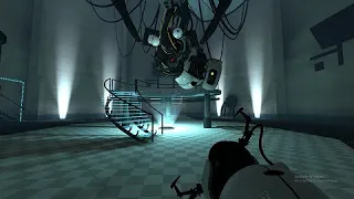 Portal Ending, but with Portal 2 GLaDOS