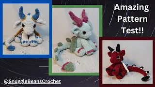 Amazing Pattern Test/Market Prep/Crochet Dragons/SnuggleBeansCrochet/Part1