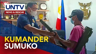 Kumander ng CPP-NPA sa Bukidnon, sumuko