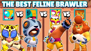 Who is Best Feline Brawler? | Rumble Jungle | Brawl Stars Olympics