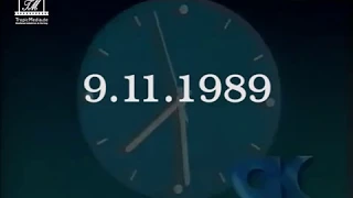 9.11.1989 Fall of the Berlin Wall on Aktuelle Kamera-Tagesschau - heute-journal 28 years ago